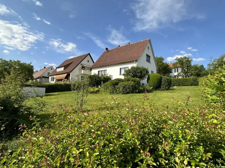 Haus mit herrlichem Garten
